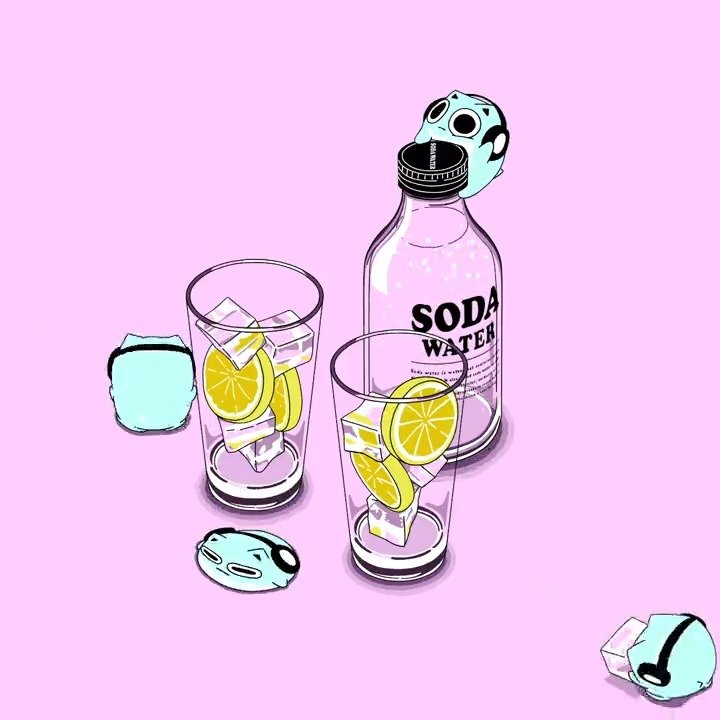 调个饮料也是满满的节奏感 (twi:thebluehamham)