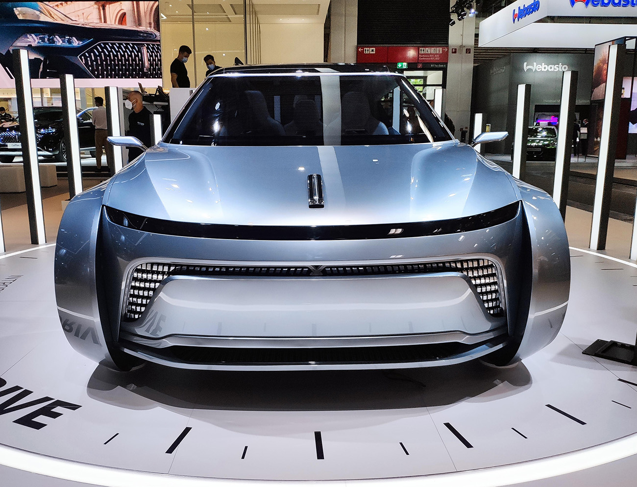 长城wey全新mpv概念车亮相,外观很前卫时尚,2 1 2座椅布局