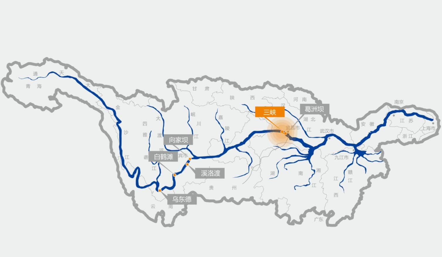 三峡水电站地图图片