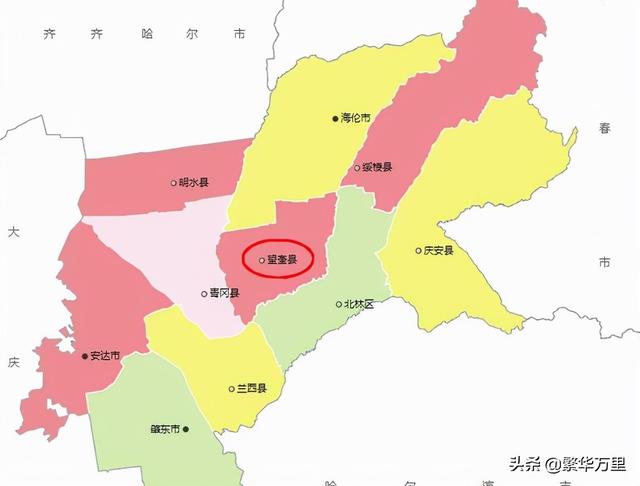 黑龙江省的区划调整12个市之一绥化市为何有10个区县