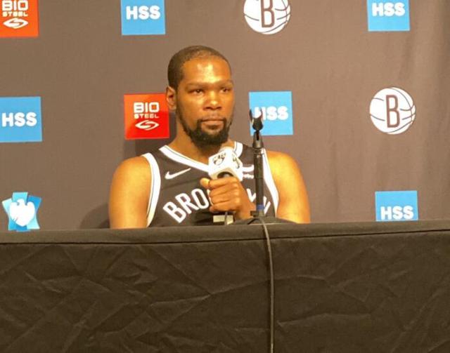 杜兰特谈欧文疫苗问题：我相信他，预计会在某个时间点全员归队休闲区蓝鸢梦想 - Www.slyday.coM