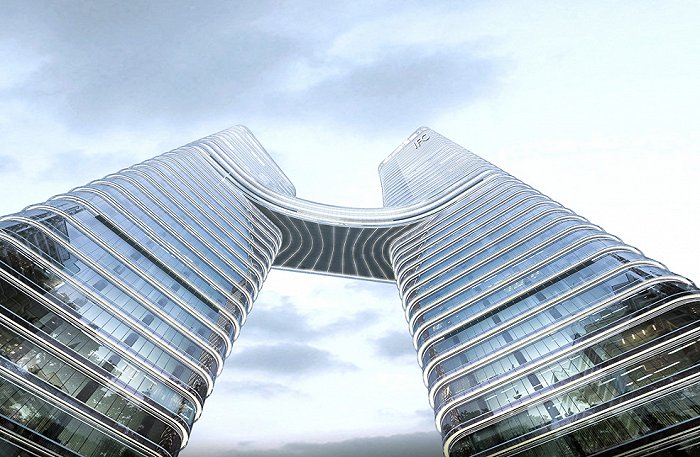 灵山岛尖佳作南沙封面越秀国际金融中心b塔正式封顶