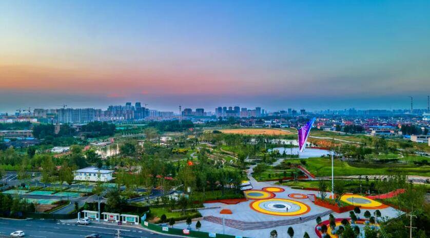 打造城市绿心!临沂罗庄银凤湖公园秀姿初现