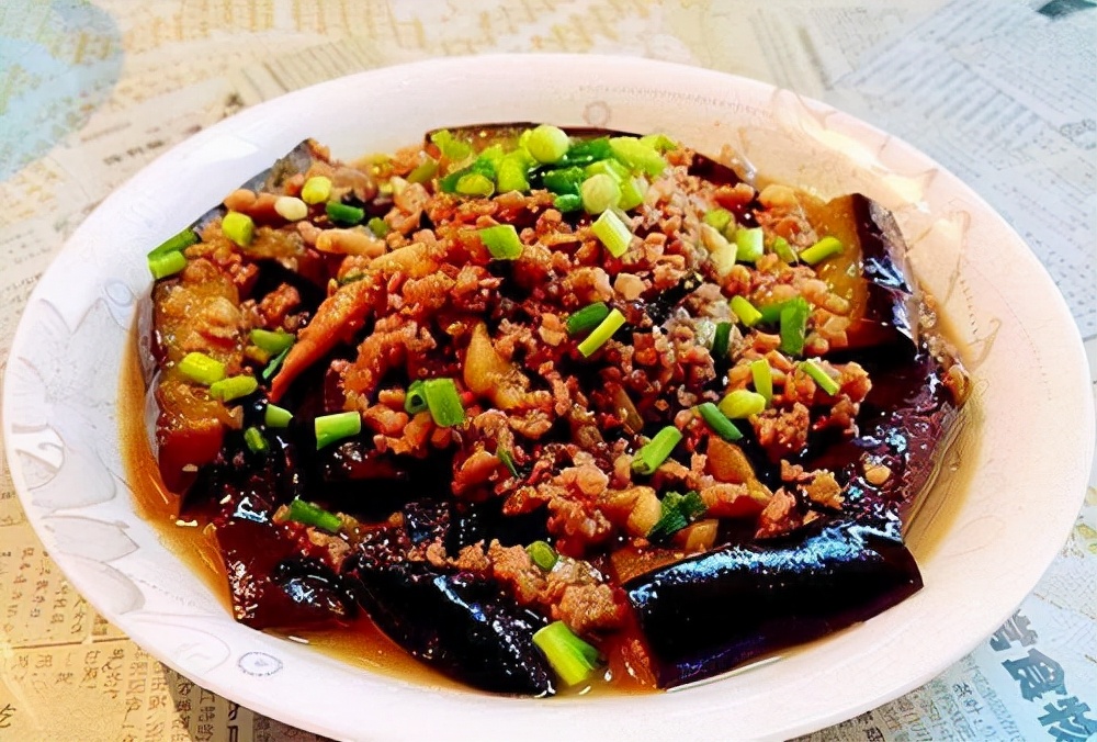 下饭必备神器肉沫红烧茄子细腻咸香入口即化快试试吧