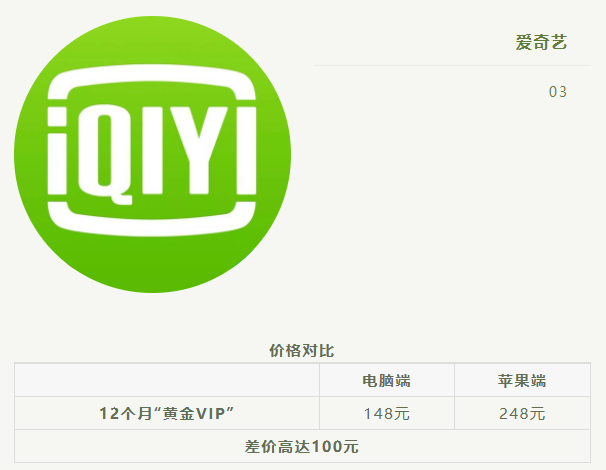 苹果手机怎么购买爱奇艺付费影片软件