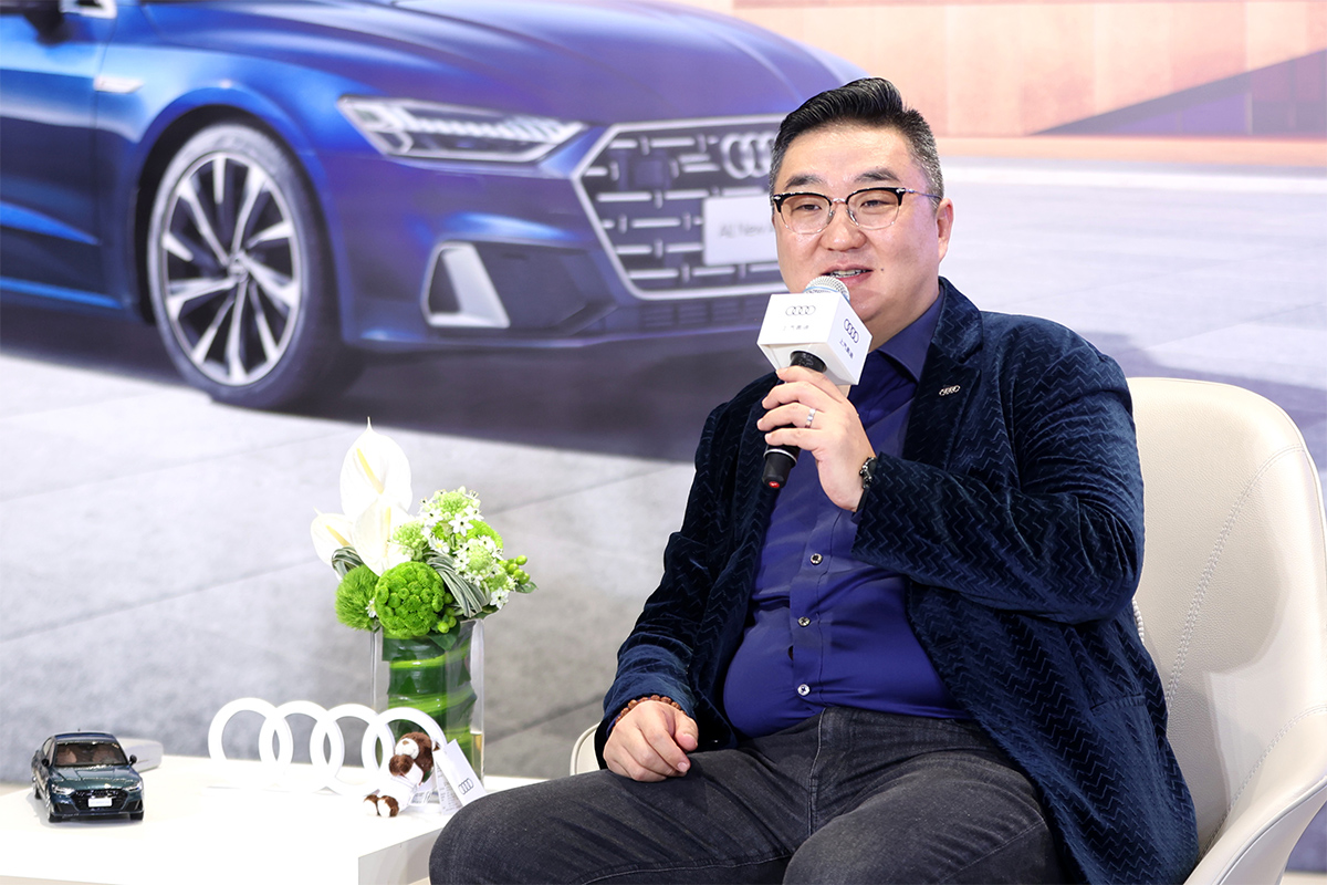 贾鸣镝:上汽奥迪是"新势力"