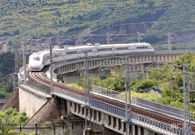 贵阳市域环城快速铁路调试工作接近完成