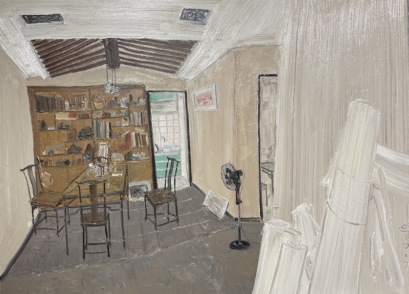 陈迪《海上客厅系列作品》之一