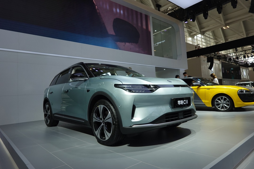 2021天津车展丨1598万元起配无边框车门零跑c11实车亮相