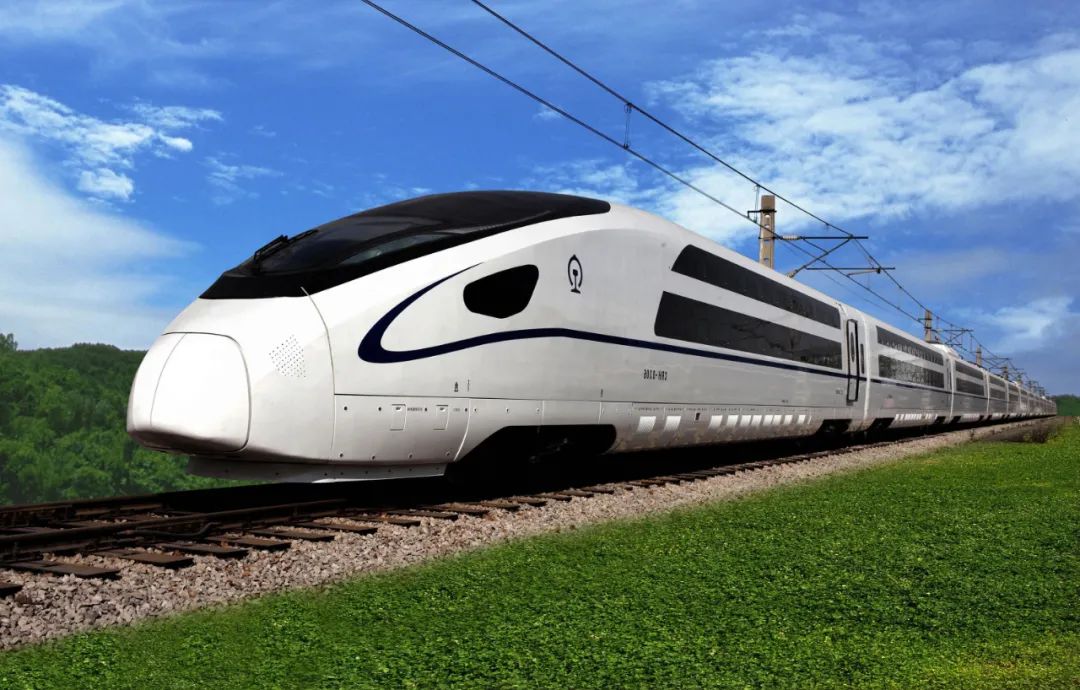 2019年中车唐山公司新型型时速350公里高速卧铺动车组.