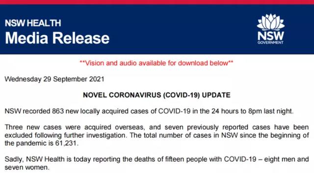 1839例！新州死亡人数暴涨！近40人死前接种2剂疫苗！联邦政府宣布：削减封城补贴，这些华人受影响休闲区蓝鸢梦想 - Www.slyday.coM