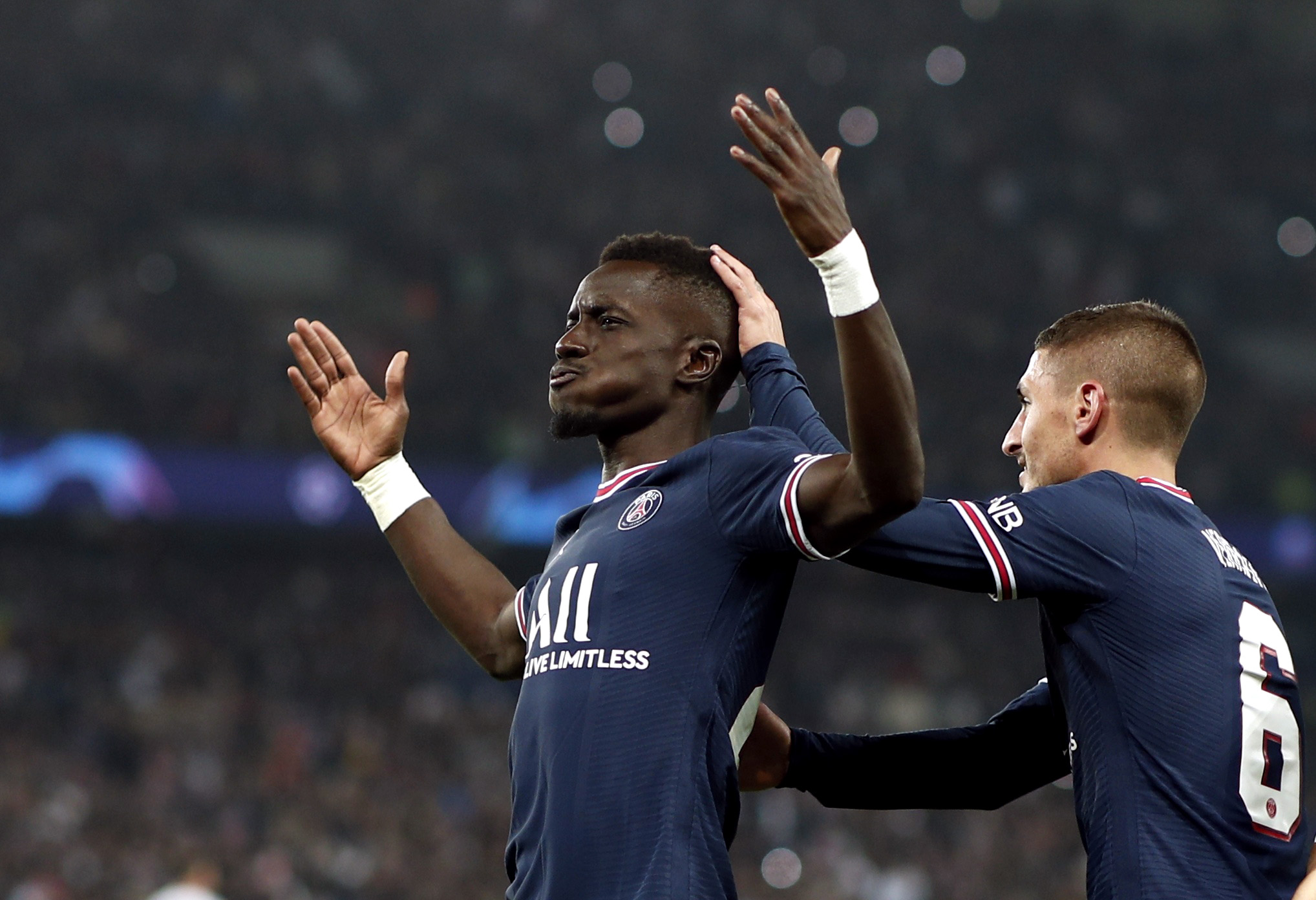 足球欧冠联赛巴黎圣日耳曼胜曼城