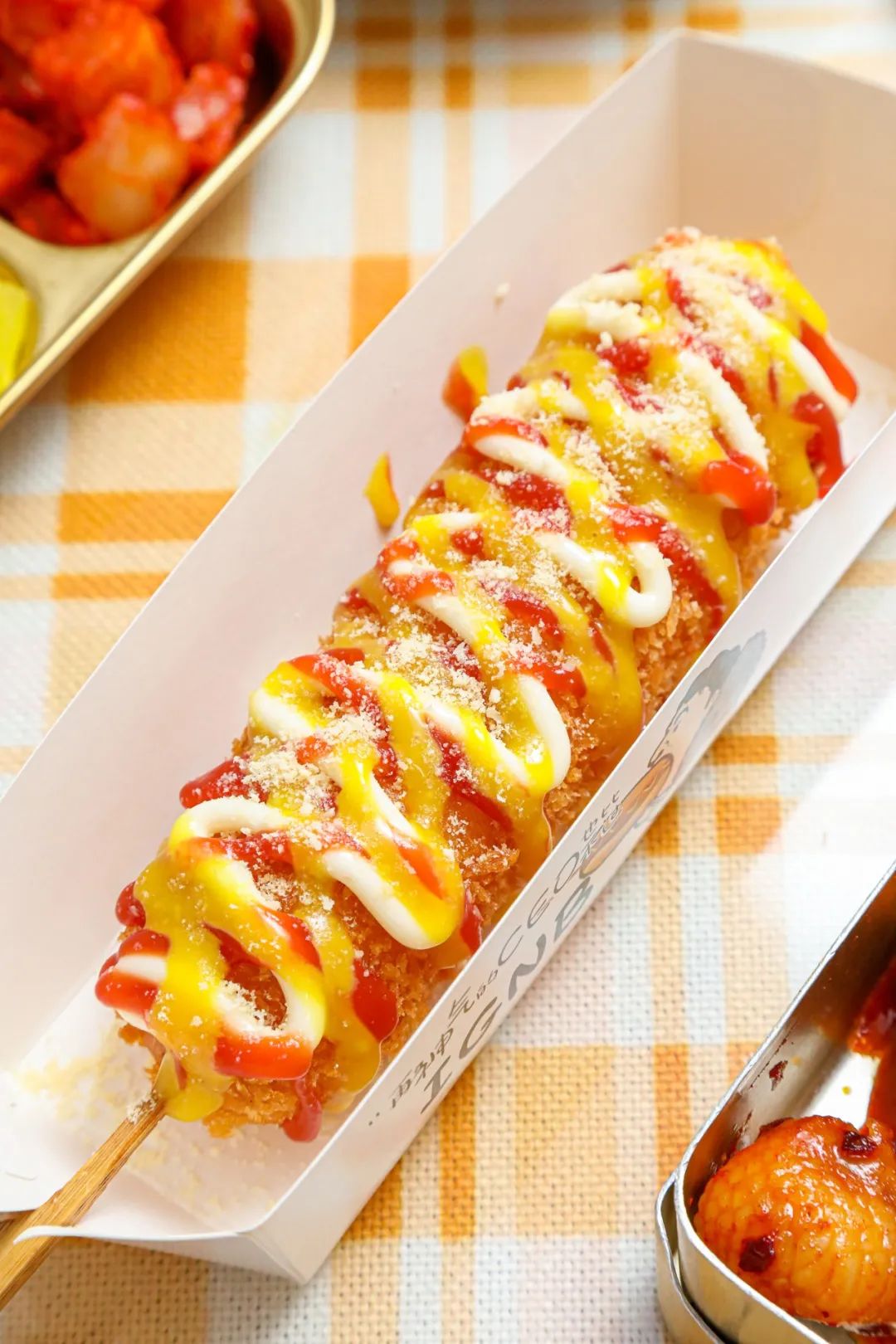 料足到溢满锅,韩式鸡爪,拉丝热狗棒.地道美味直击味蕾!