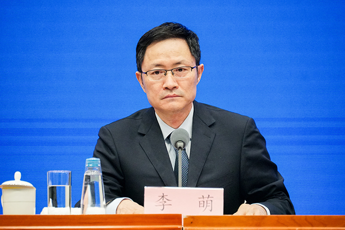 科技部副部长李萌.澎湃新闻记者周頔图