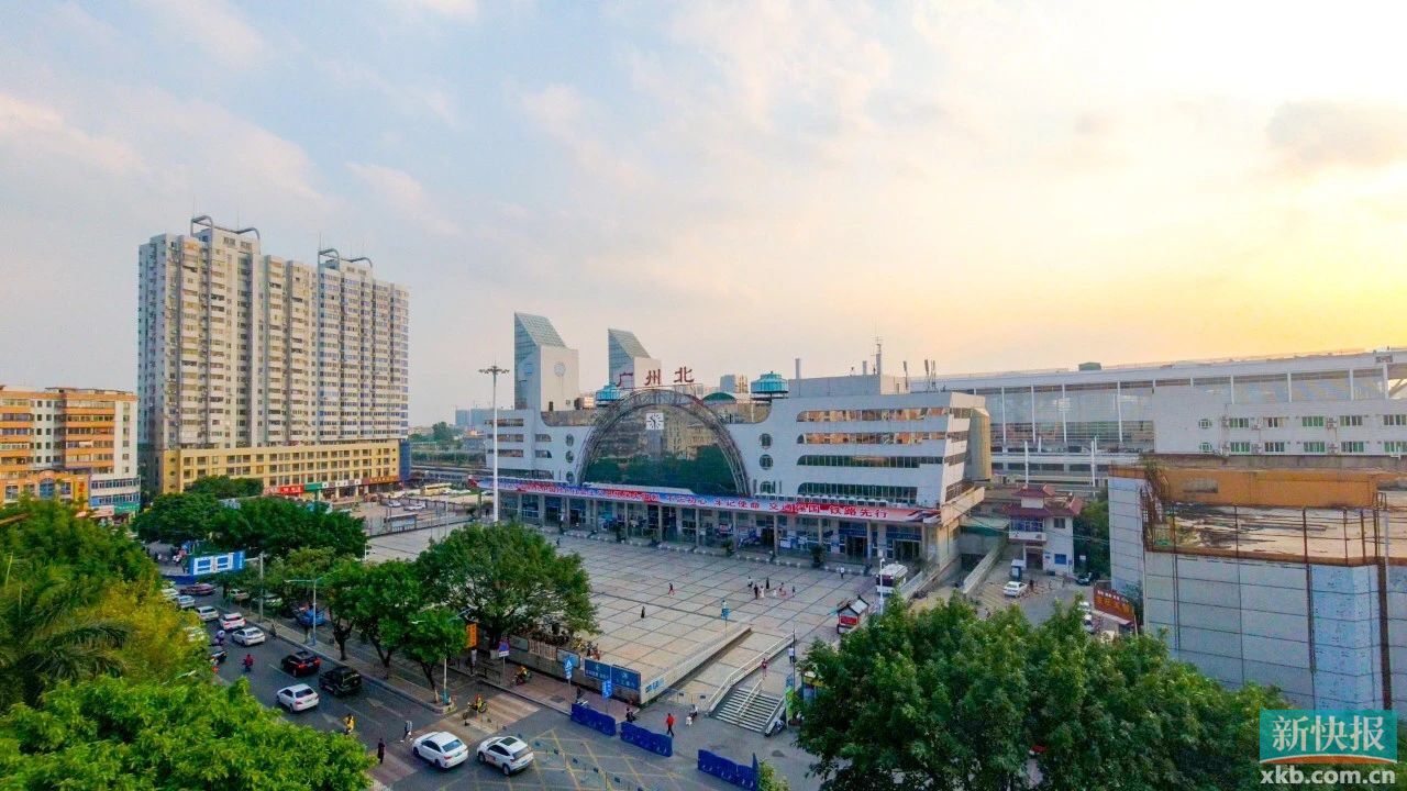 广州北站增开列车迎接国庆假期