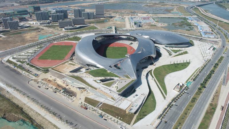 羊晚记者实地探营汕头亚青会主场馆|空调_新浪新闻