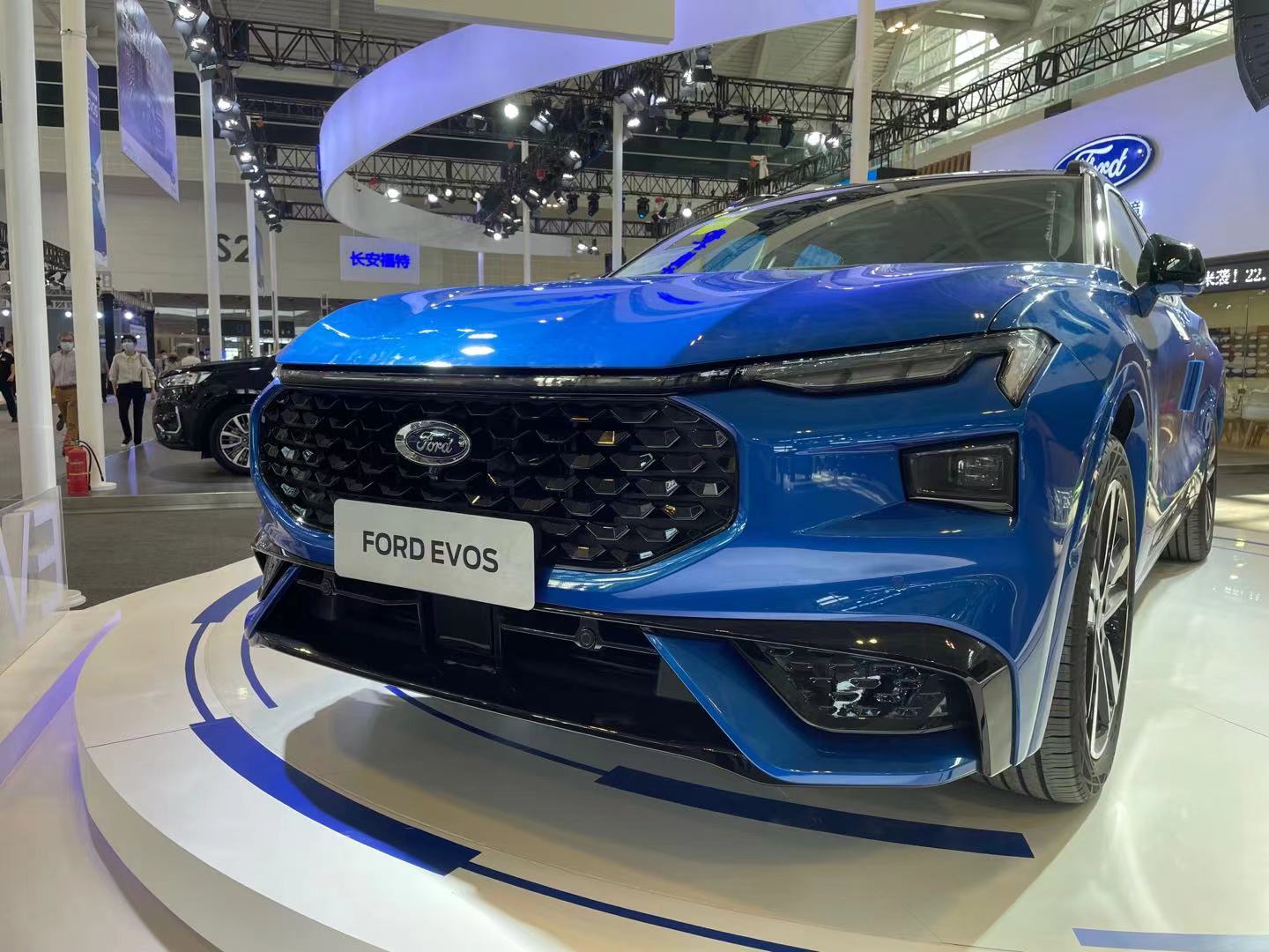 2021天津车展长安福特evos实拍