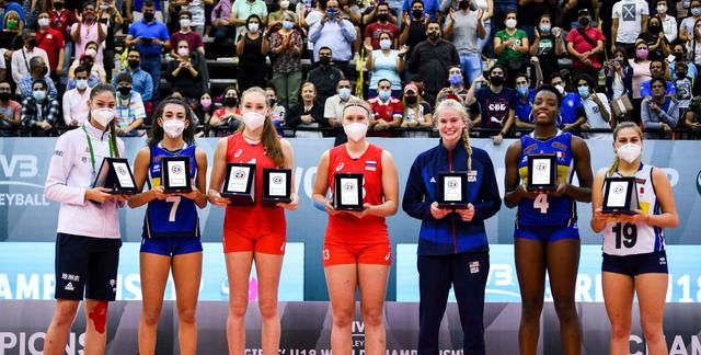 mvp苏沃罗娃!u18女排世锦赛俄罗斯横扫意大利时隔28年再次登顶!