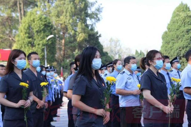 缅怀先烈功绩 弘扬烈士精神 永城市举行烈士纪念日公祭活动休闲区蓝鸢梦想 - Www.slyday.coM