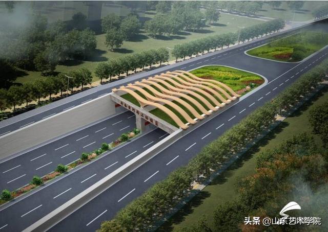 山东艺术学院教师主持设计的济南黄河济泺路隧道景观精彩亮相|黄河