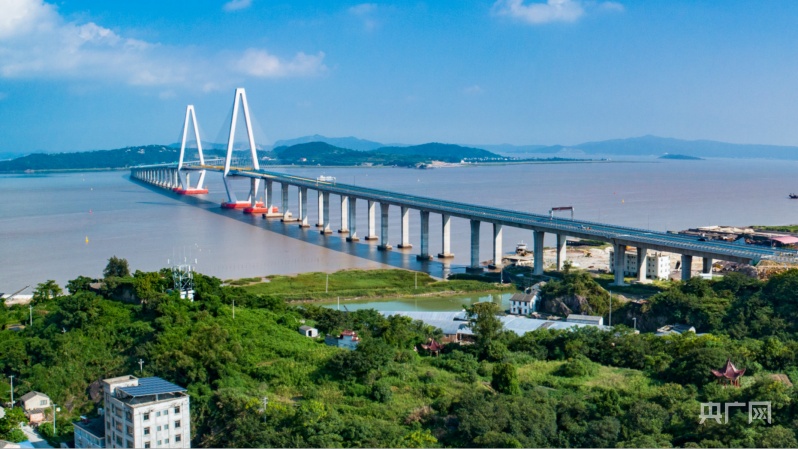 达到国际先进水平 浙江乐清湾大桥及接线工程通过竣工验收