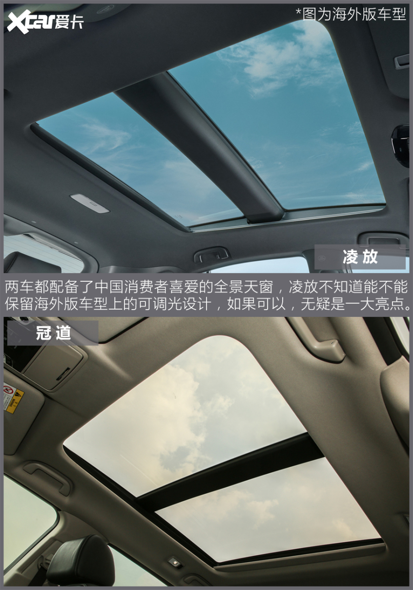 凌放对比冠道 日系中型SUV开启新战局