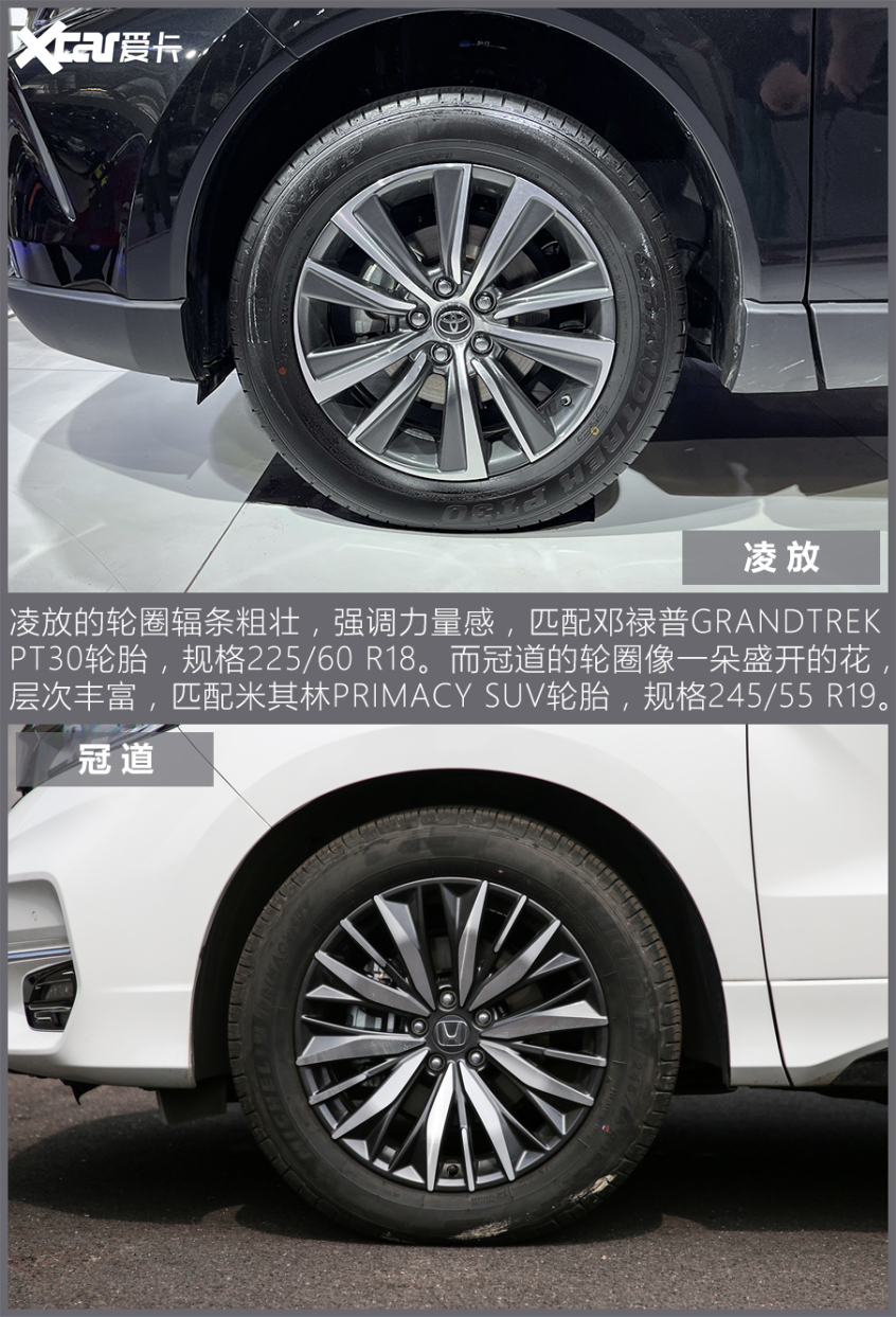 凌放对比冠道 日系中型SUV开启新战局