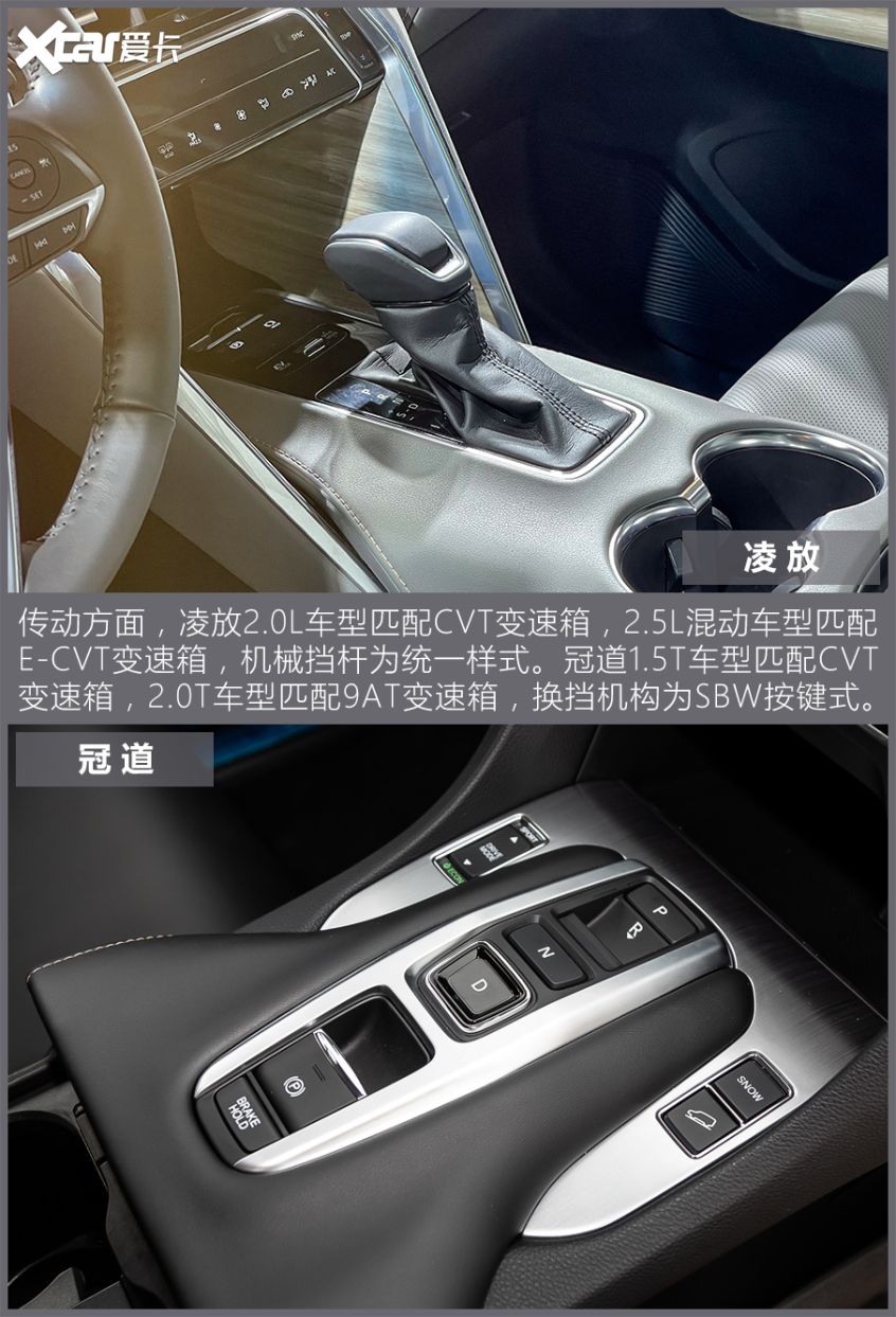 凌放对比冠道 日系中型SUV开启新战局