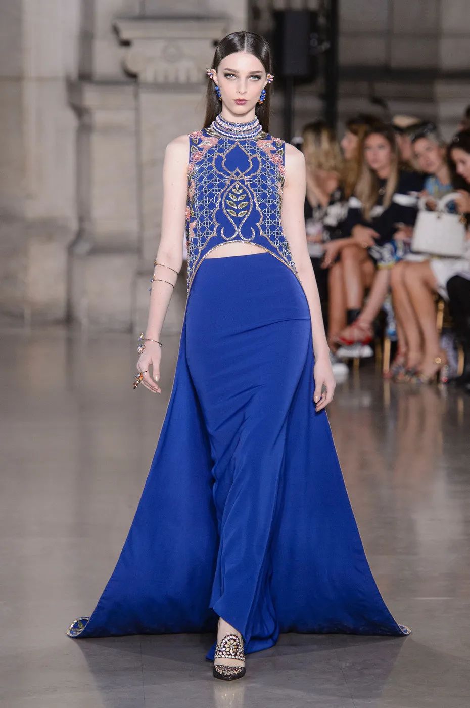 fall winter 2017 georges hobeika蛇发女妖少女,美杜莎.