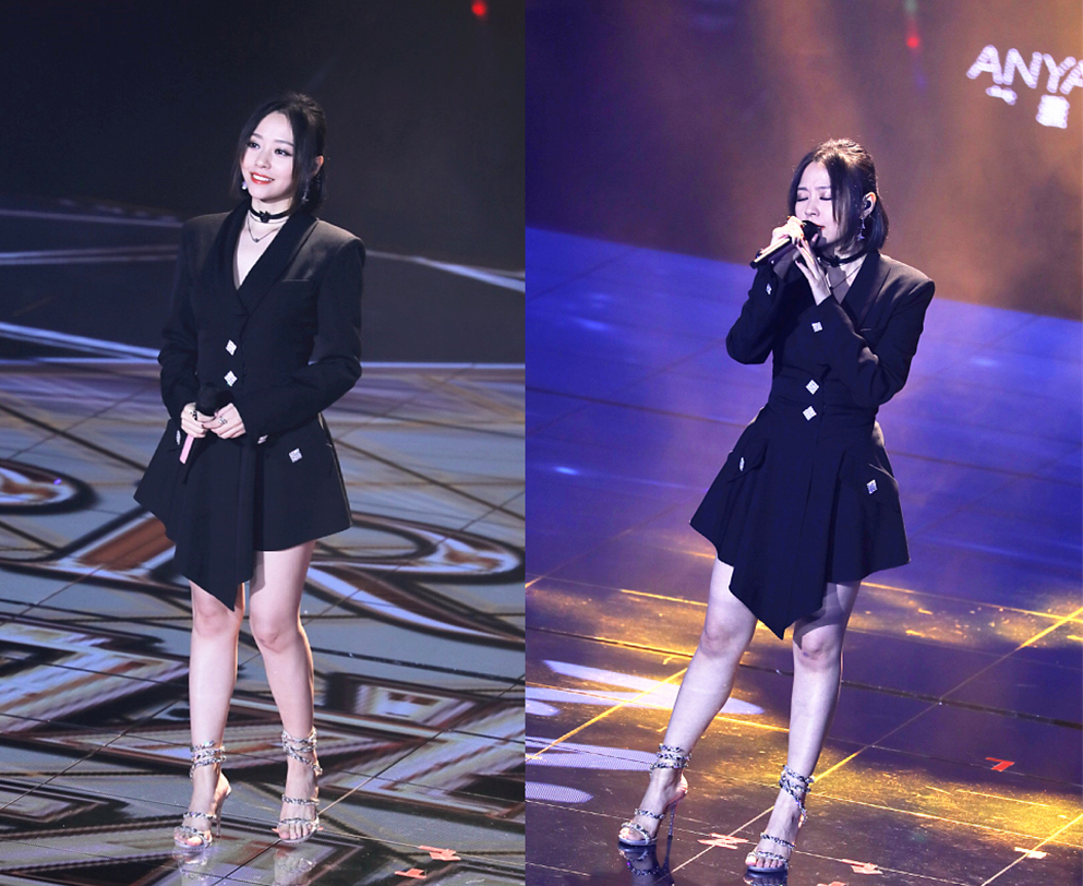 女明星也不都是瘦瘦的，张靓颖就挺有肉感，可穿小黑裙却不丑休闲区蓝鸢梦想 - Www.slyday.coM