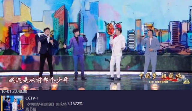 国庆晚会收视出炉：央视稳居第一，老戏骨热度高，湖南台意外回升休闲区蓝鸢梦想 - Www.slyday.coM