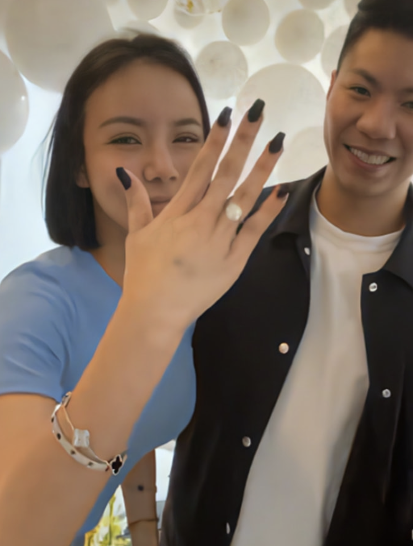 林慧俐讲求生活品质,注重仪式感,男友向她求婚自然不