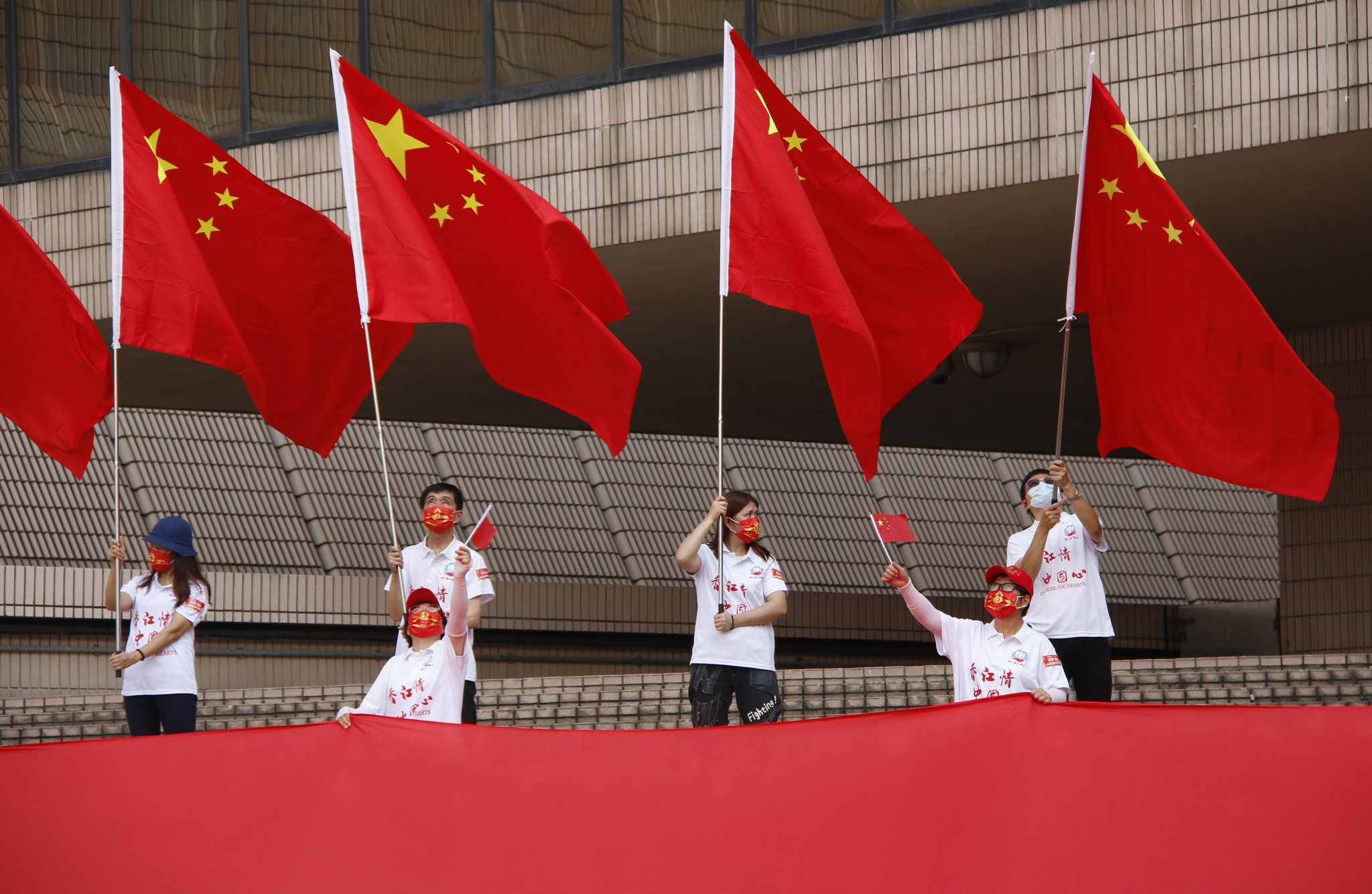 特写：“十一”的香港，最耀眼那一抹中国红1