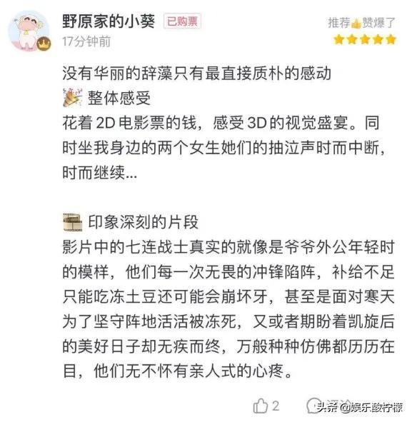 《长津湖》上映第二天已打破11项影史记录！中国式大片就该这么牛休闲区蓝鸢梦想 - Www.slyday.coM