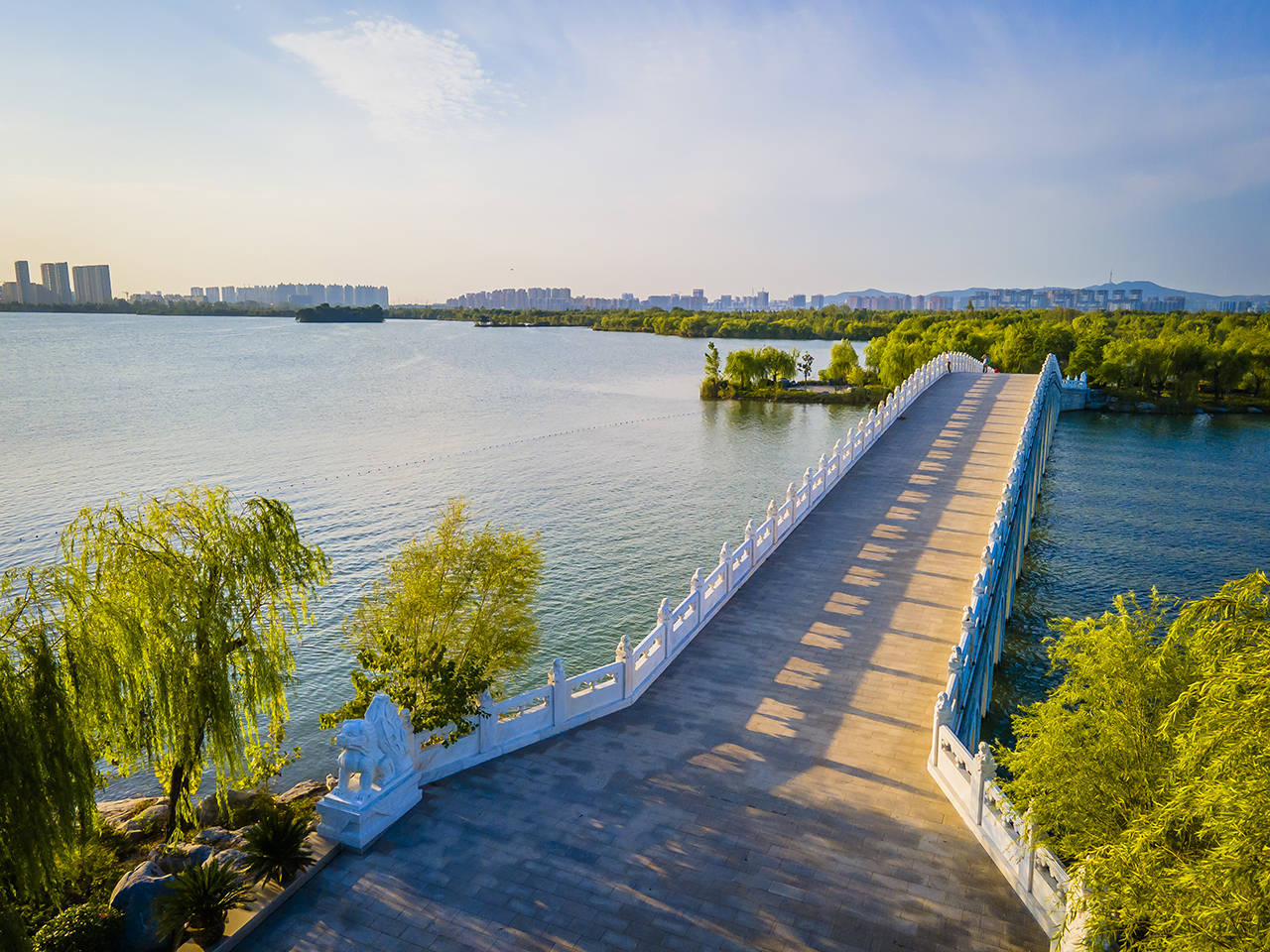 淮北小三亚,南湖湿地公园__财经头条
