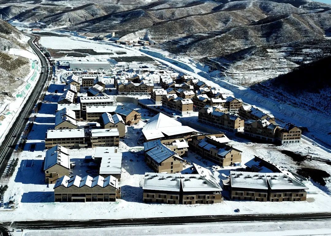 张家口冬奥村.(视觉中国)