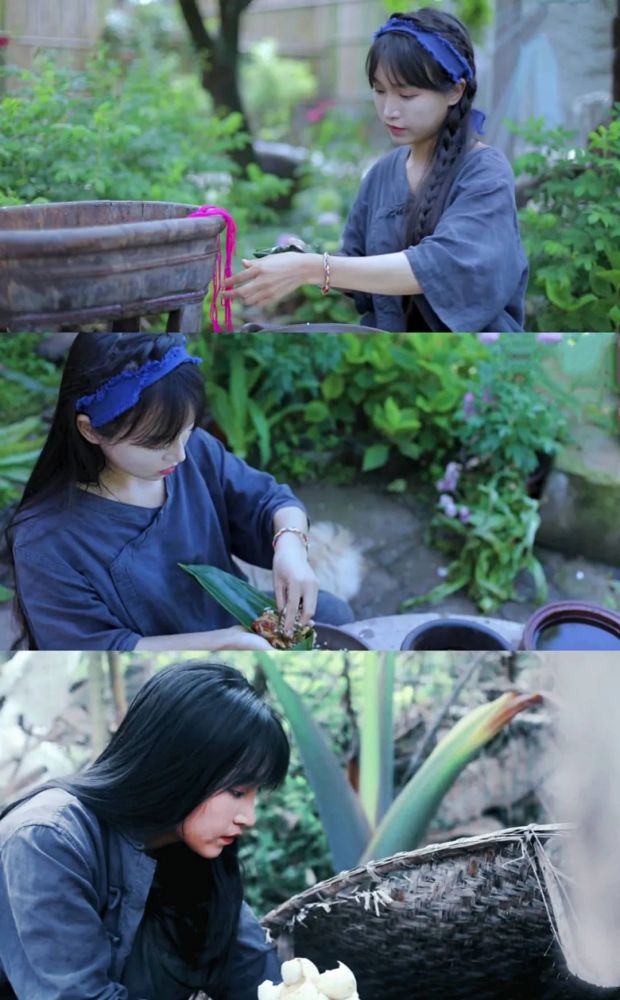 李子柒接受采访,主动cue自己过去,成功是时代和粉丝的成就|李子柒