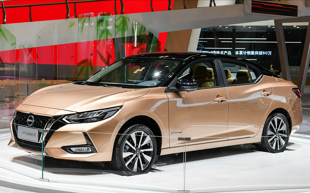 日产轩逸 e-power 中国首发亮相,峰值扭矩达 300nm!