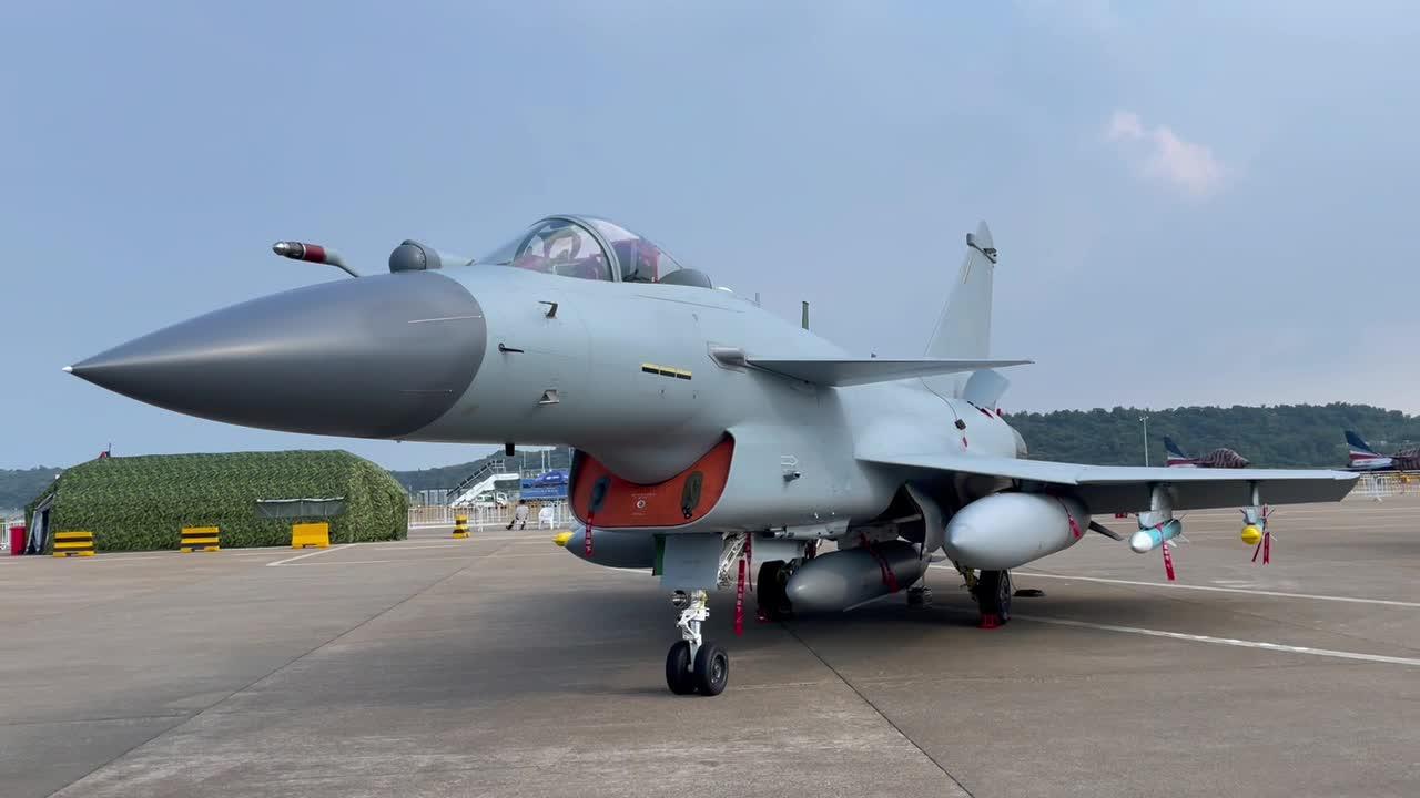 珠海航展歼-10c 珠海航展 军武