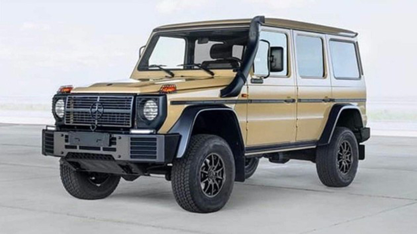 奔驰g级军规版官图发布通过性提升明显