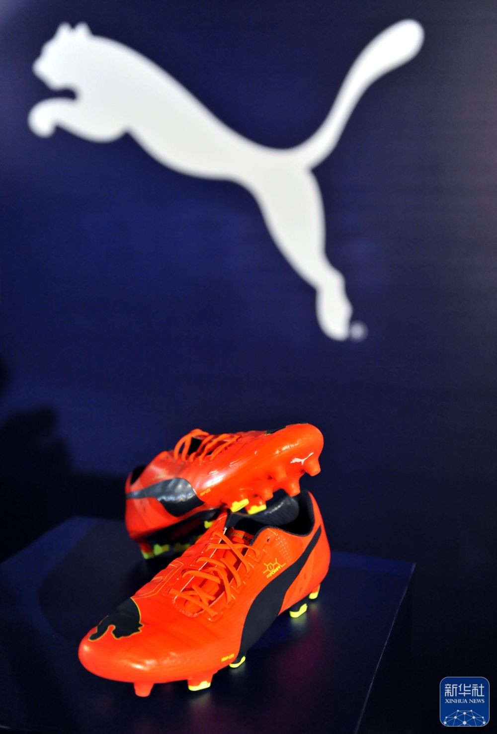 这是2019年1月18日在比利时布鲁塞尔车展上拍摄的捷豹汽车的车标