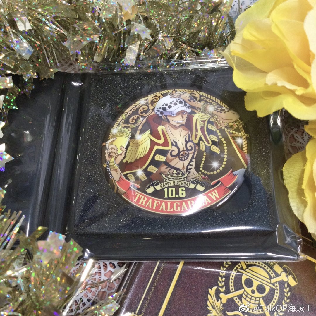 日本草帽商店10月6日特拉法尔加罗生日庆生商品实物图
