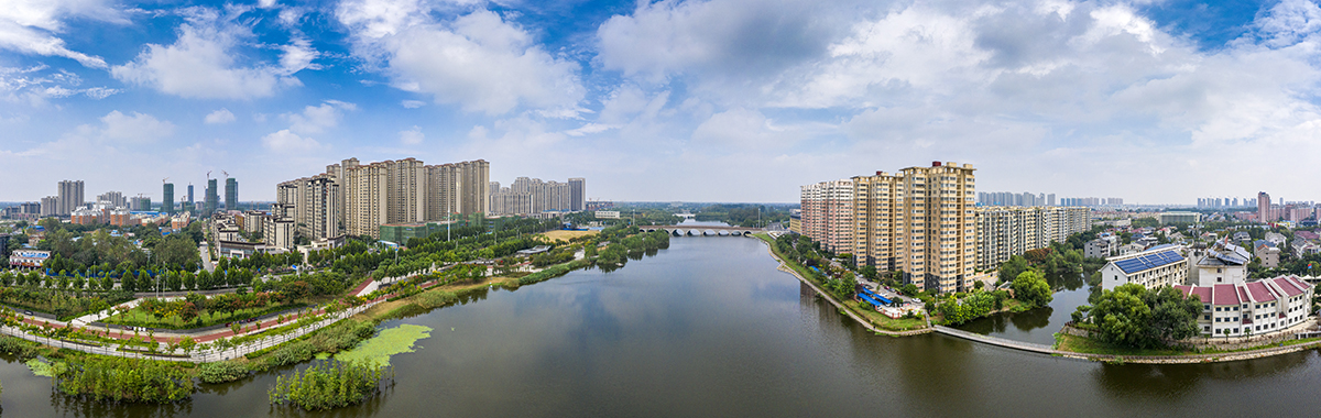 香附路桥位于亳州市北部新城,横桥陵西湖公园东西两岸,原本规划的是