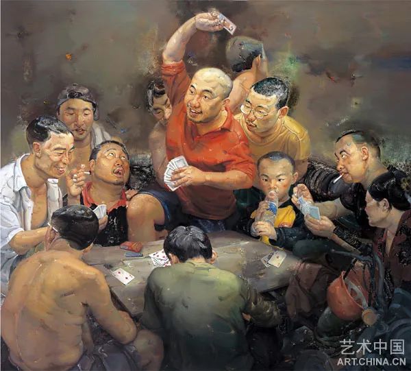 郭祖昌《打扑克》