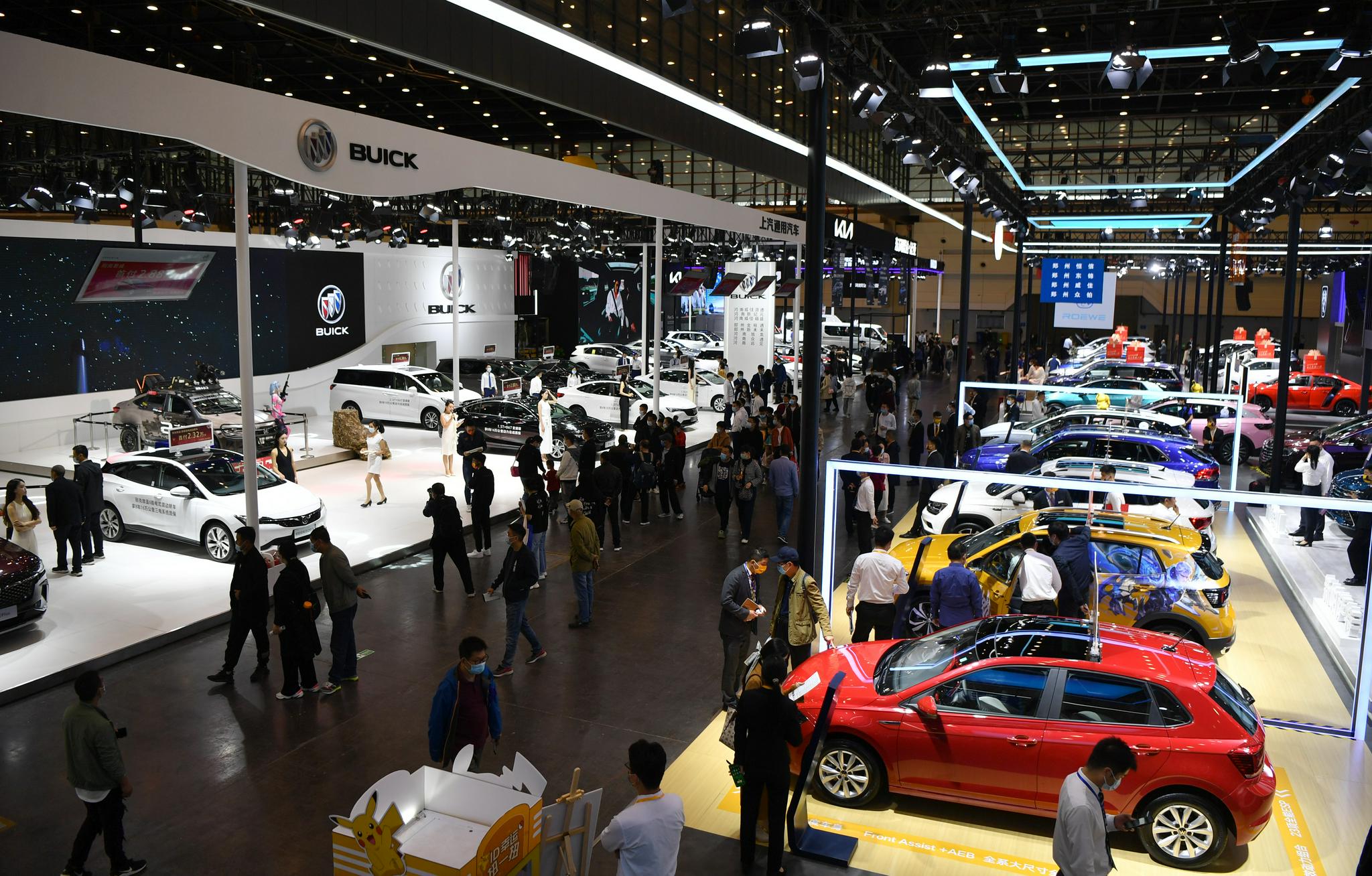 郑州国庆假期逛车展