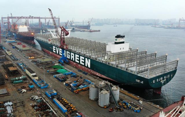 最新消息|长赐号货轮进青岛船厂维修 曾造成苏伊士运河堵塞6天