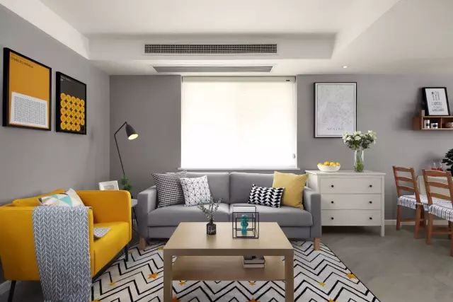 80㎡二居简单装修，电视墙+隐形门二合一的操作，你肯定没见过休闲区蓝鸢梦想 - Www.slyday.coM