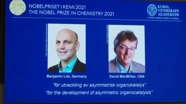 2021诺贝尔化学奖揭晓，“不对称有机催化”是项什么研究休闲区蓝鸢梦想 - Www.slyday.coM