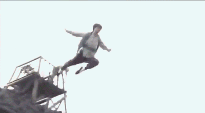 搞笑GIF趣图:不要以为我是个菜鸟，其实天下武功唯快不破！休闲区蓝鸢梦想 - Www.slyday.coM