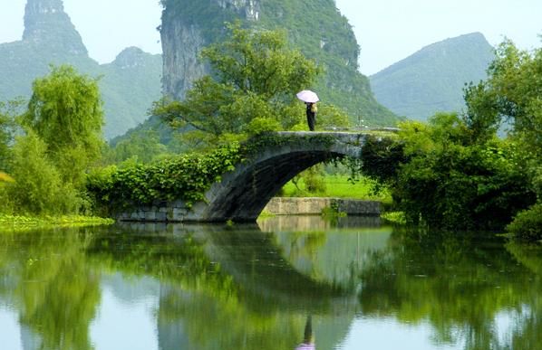 会仙铜桥,位于桂林市临桂区会仙镇大活头村,始建年代不详,推断为清代